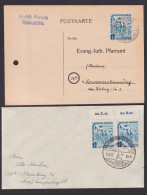 Briefmarken DDR 307 Sport Radsport EF + MEF +einmal Landpoststempel Niederschöna - Brieven En Documenten