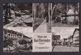 Ansichtskarte Bad Wörishofen Bayern Allgäu Kurpromenade Waldsee N. Hiddenhausen - Other & Unclassified