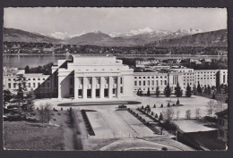Ansichtskarte Geneve Genf Schweiz Le Palais Des Nation N. Menziken - Autres & Non Classés