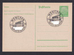 Deutsches Reich Ganzsache Hindenburg SST München 50. Geburtstag ...... Und Ihr - Covers & Documents