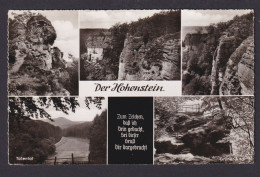 Ansichtskarte Hohenstein Wesergebirge Niedersachsen Totental Baxmann Baude - Autres & Non Classés
