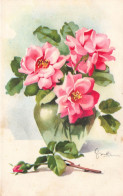 FLEURS - Un Vase Rempli De Fleurs - Colorisé - Carte Postale Ancienne - Flowers