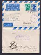 Flugpost Air Mail Österreich Privatganzsache Olympia Sport Sonderflug Wien - Sonstige & Ohne Zuordnung