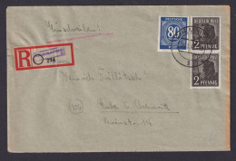 Briefmarken Besetzung Gemeinschaft Not R Zettel Chemnitz Euba Landpoststempel - Other & Unclassified