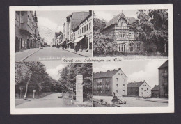 Ansichtskarte Schöningen Elm Niedersachsen Bismarckstrasse Elmstrasse N.Berlin - Autres & Non Classés