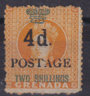 Grenada Britische Kolonien 26 II Queen Victoria Sauber Ungebraucht Kat. 1100,00 - Grenade (1974-...)
