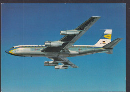 Flugpost Ansichtskarte Lufthansa Boing 720 B Flugzeug - Aeronaves
