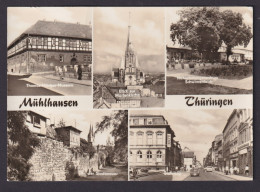 Ansichtskarte Mühlhausen Thüringen Thomas Müntzer Museum Marienkirche Steinweg - Sonstige & Ohne Zuordnung