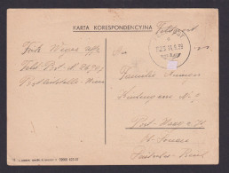 Besetzung Polen Generalgouvernement Postkarte Haag A.A. Österreich Feldpost K1 - Other & Unclassified