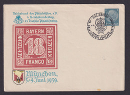 Ostmark Deutsches Reich Salzburg Österreich Philatelie Reichsbundestag München - Lettres & Documents