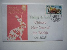 HAPPY CHINESE NEW YEAR / Happy & Safe Chinese New Year Of The Rabbit For 2023 - FDC