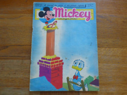 JOURNAL MICKEY BELGE SPECIAL N° 353 Du 11/071957 COVER DONALD + LA FLECHE NOIRE - Journal De Mickey