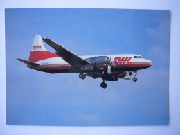 Avion / Airplane / DHL / Convair CV 580 / Registered As OO-HUB - 1946-....: Modern Era