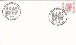Lettres & Documents  Belgique België Belgium Brugge 1982 - Storia Postale