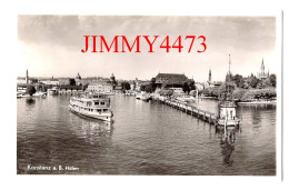 KONSTANZ A. B. Hafen En 1955 ( Bade-Wurtemberg ) Verlag. Rud. Hotz Konstanz - Konstanz