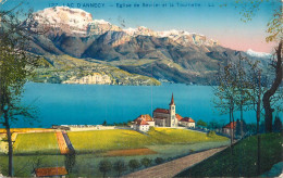 CPA France Lac D' Annecy Eglise De Sevrier - Otros & Sin Clasificación