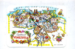 Carte  Carte Venezuela  Cachet Sur Leu Bolivar - Venezuela