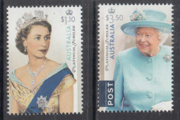 2022 Australia QEII Platinum Jubilee  Complete Set Of 2 MNH - Ungebraucht