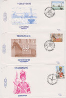 FDC 944 / 948 COB 2377 / 2381 Tourisme - 1981-1990