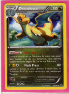 Carte Pokemon Francaise 2015 Xy Ciel Rugissant 51/108 Dracolosse 150pv Bon Etat - XY