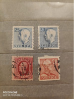 Sweden	Persons (F96) - Used Stamps