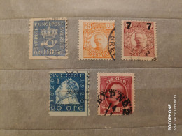 Sweden	Persons  (F96) - Used Stamps