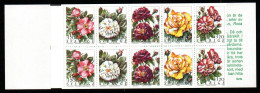 Schweden Sverige 1994 - Mi.Nr. 1823 - 1827 Markenheftchen 192 - Postfrisch MNH - Blumen Flowers Rosen Roses - Rose