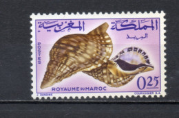 MAROC N°  490    NEUF SANS CHARNIERE  COTE 1.25€    COQUILLAGE ANIMAUX FAUNE - Marruecos (1956-...)