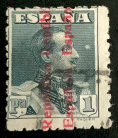 1931 ESPAGNE ALFONSO XIII SURCHARGE REPUBLICA - OBLITERE - Used Stamps