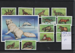 Zaire Michel Cat.No. Mnh/** 1451/1462 + Sheet 89 - Nuovi