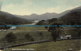 R040335 Mount Snowdon From Capel Curig. The Mirror - World