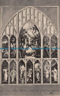 R040342 New College Chapel Window. Oxford. By Sir Joshua Reynolds. Frith - World