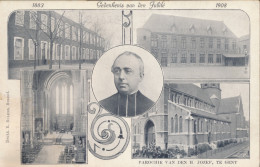 GENT.  PAROCHIE VAN DEN H.JOZEF TE GENT = 1883 GEDENKENIS VAN DE JUBILE  1908       ZIE AFBEELDINGEN - Gent