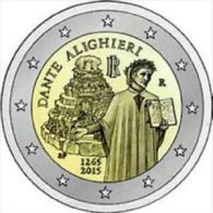 2015-ITALIA REPUBBLICA-2 EURO -DANTE ALIGHIERI-FDC Da Rotolino - Italien