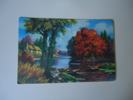 ITALY   POSTCARDS  PAINTINGS RIVER    MORE  PURHASES 10% DISCOUNT - Other & Unclassified