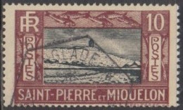 Saint-Pierre Et Miquelon 1910-1939 - N° 140 (YT) N° 143 (AM) Oblitéré De Langlade. - Used Stamps