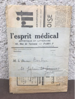 Ancien Journal / L'Esprit Médical / 1932 / Jamais Ouvert - Otros & Sin Clasificación