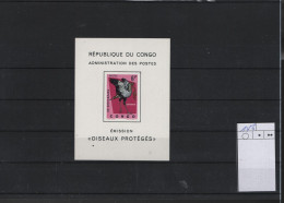 Zaire Michel Cat.No. Mnh/** Sheet 143 Bird - Ungebraucht