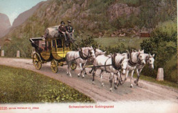 SVIZZERA - SCHWEIZERISCHE - Gesbirgspost (corriere Postale) 1900 Circa - FEBB-2024-40 - Autres & Non Classés