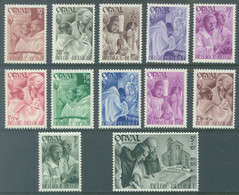 BELGIQUE - 1941 - MNH/***- LUXE - ORVAL MOINES MONNIKENREEKS  - COB 556 - 567 567A 567B - Lot 26015 - Ungebraucht