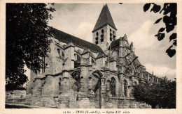 N°2274 W -cpa Triel -église- - Triel Sur Seine