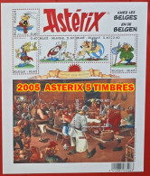 2005  ASTERIX 5 TIMBRES NON OBLITERES - 1999-2010