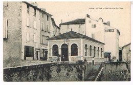 34  SAINT PONS  HALLE AUX HERBES - Saint-Pons-de-Mauchiens