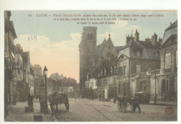 21/CPA A - Dijon - Place Emile Zola (Belle Carte) - Dijon