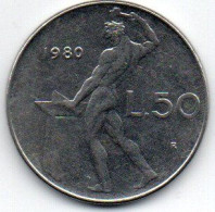 50 Lires 1980 - 50 Liras