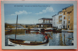 CARTE SAINT TROPEZ - 83 - UN COIN DU CAFE DU PHARE -SCAN RECTO/VERSO-10 - Saint-Tropez