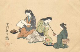 JAPON  GEISHA Fumant De L'Opium - Altri & Non Classificati