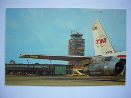 Avion / Airplane / TWA / Boeing B707 / Seen At Columbus Airport - 1946-....: Era Moderna