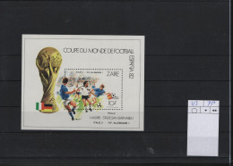 Zaire Michel Cat.No. Mnh/** Sheet 43 Soccer - Ungebraucht