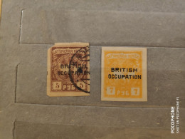 USSR	British Occupation (F96) - Unused Stamps